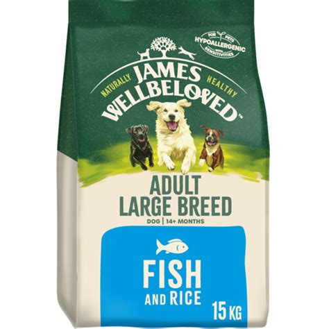 James Wellbeloved Adult Large Breed Fish And Rice 15kg Pets Paradise