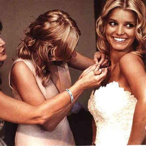 Jessica Simpson On Her Wedding Day What A Beautiful Bride Celebrity