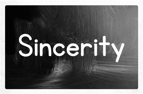 Sincerity Concept Stock Image Colourbox