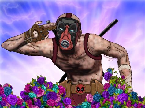 Deadpool as a Borderlands Psycho : r/borderlands3