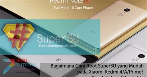 Ios custom rom for android will provide you the very familiar home screen on ios that comes installed on ios devices like iphone, ipad, ipods, etc. Bagaimana Cara Root SuperSU yang Mudah pada Xiaomi Redmi 4/A/Prime? Simak Tutorial Berikut Ini