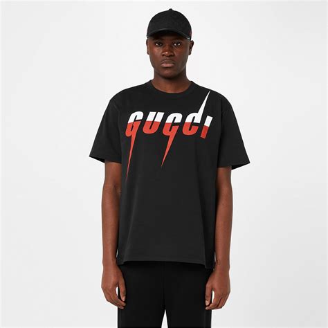 Gucci Blade Print T Shirt Men Oversized T Shirts Flannels