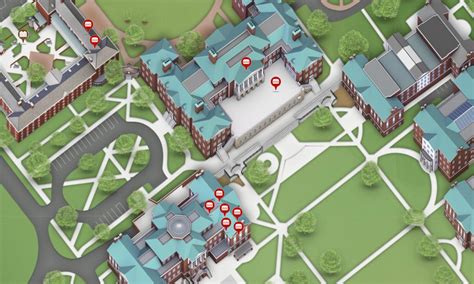 Wake Forest University Campus Map