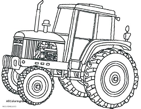 Coloring Case Ih Tractors Coloring Pages