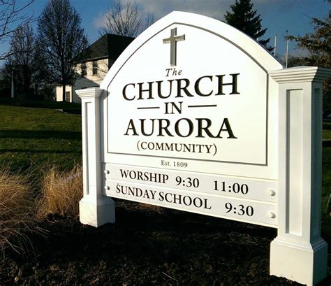 Custom Church Signage By Easy Sign View Our Church Sign Projects