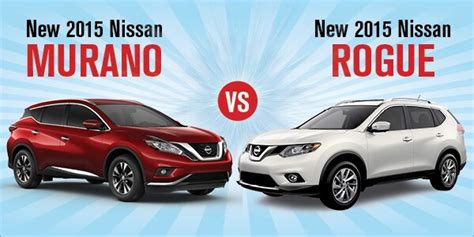 2015 Nissan Rogue Vs Nissan Murano St Louis Autocenters Nissan