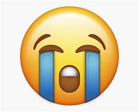 Emoji Emojis Crying Cry Sad Sadness Upset Sob Emoji Iphone