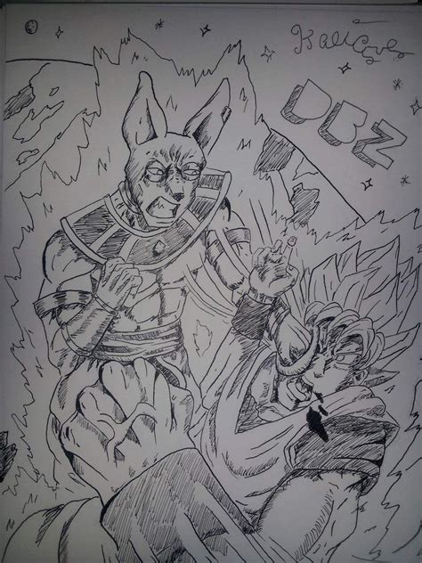 Goku Vs Beerus By Kbloodsaw On Deviantart