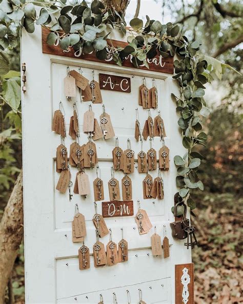 11 Creative Wedding Seating Chart Ideas Rustic Wedding Chic