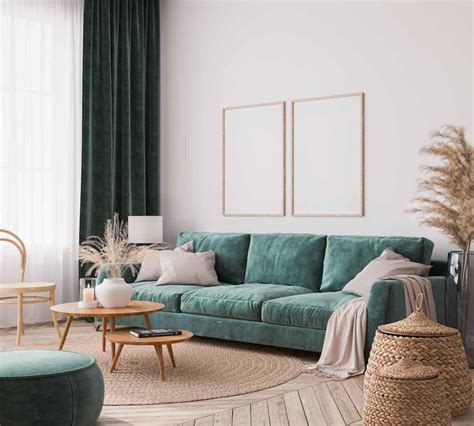 Living Room Designs In Green