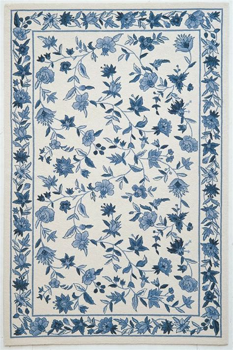 Floral Area Rugs Floral Rug Blue Area Rugs