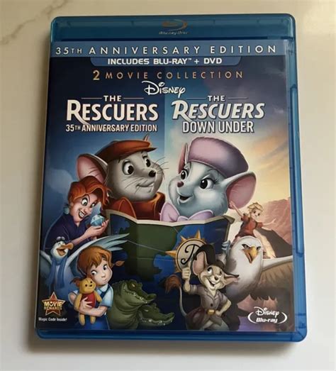 The Rescuers 35th Anniversary Editionthe Rescuers Down Under Blu Ray