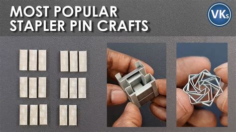 Most Popular Stapler Pin Crafts Vinkrish Solutions Youtube