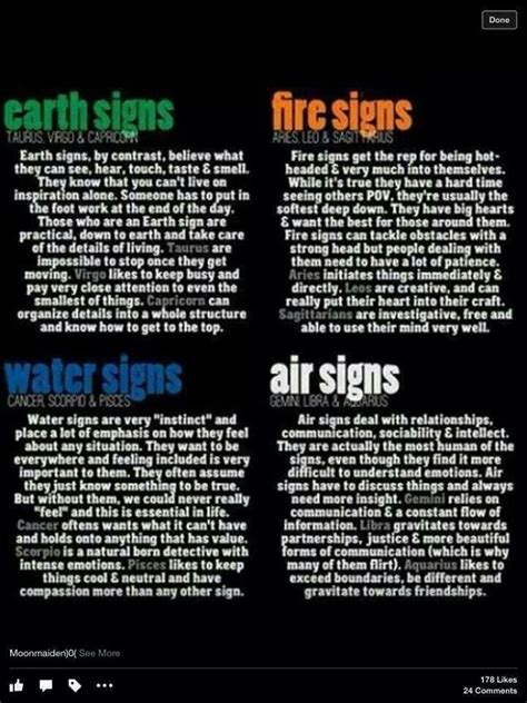 Theirs is the element of emotions. Elements. Star signs | Astrology | Pinterest | Zodiac and ...