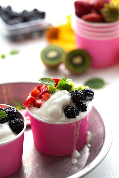 This search takes into account your taste preferences. Simple Vanilla Frozen Yogurt | Chelsea's Messy Apron