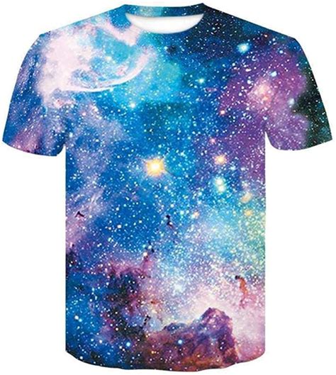 Galaxy T Shirt 3d Men Women Space T Shirt Summer Short Sleeve Fashion