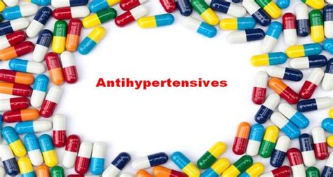 Drugs For Hypertension Or High Blood Pressure How They