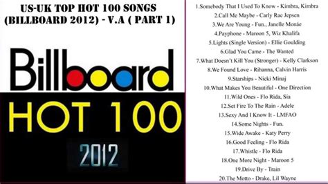 Music Top Songs Billboard Hot Chart Billboard Gambaran