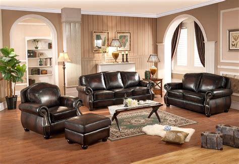 Free shipping on orders $49+. Hyde 100% Full Genuine Leather Sofa Set - USA Furniture Online