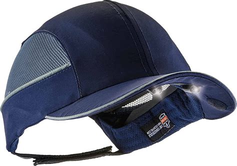 Ergodyne Skullerz 8960 Safety Bump Cap With Led Brim Lighting Baseball