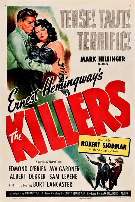 Where Danger Lives: Film Noir Movie Posters: BURT LANCASTER