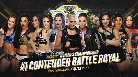 Two 1 Contender Matches Announced For Nxt And Women S Title Itn Wwe