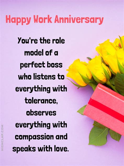 Happy Work Anniversary Wishes Messages With Images 42 OFF