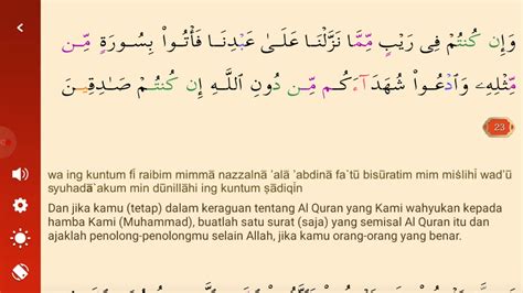 Yuk Simak Al Baqarah Ayat 23 Dan Artinya Aaqib Murottal Quran