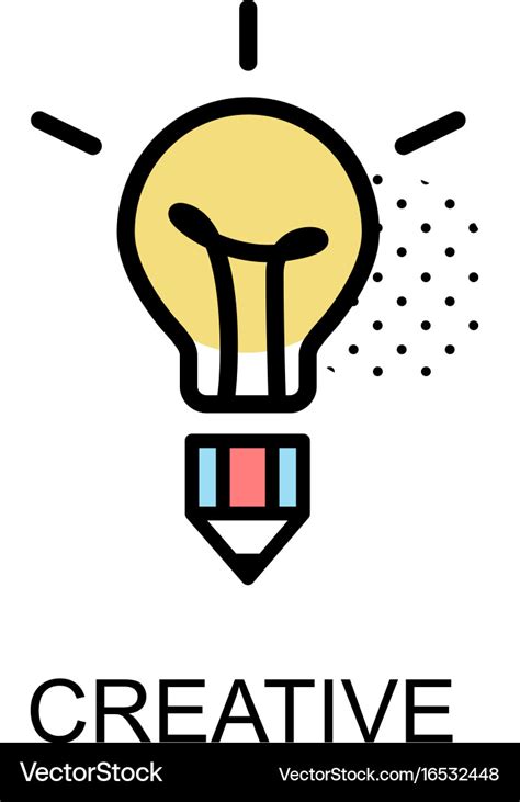 Creative Graphic Icon Royalty Free Vector Image