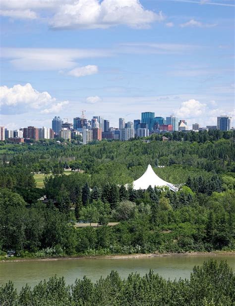 Edmonton Summer Skyline Imagesofcanada