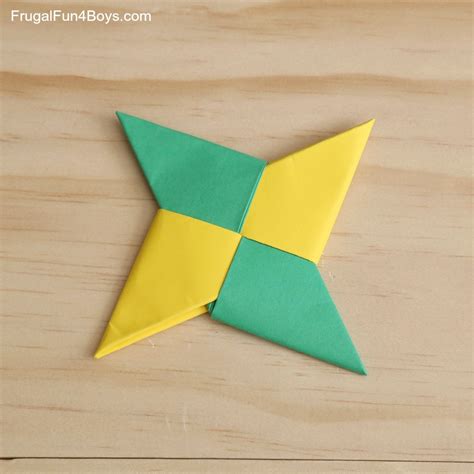 How To Fold Paper Ninja Stars