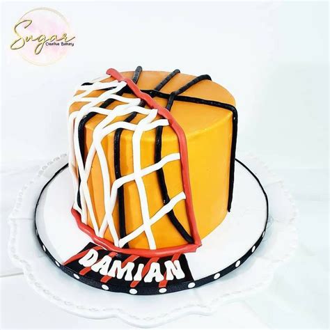 Basketball 🏀 Cake Sugarcreativebakery Sugarcreativebakery Basketball Cake Cake Bakery