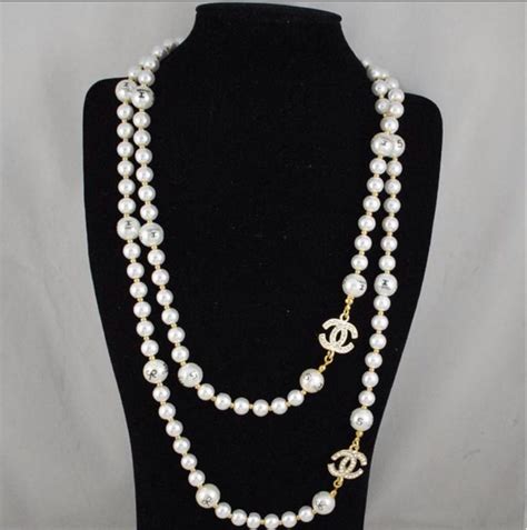 Chanel Pearl Necklace Chanel Pearl Necklace Chanel Pearls Gorgeous
