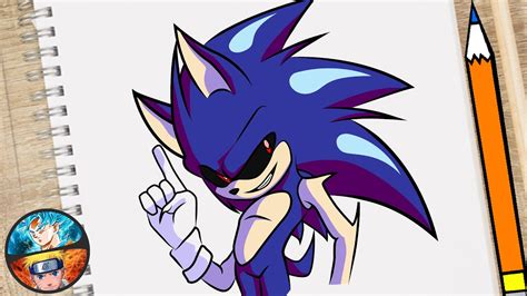Como Dibujar A Sonic Exe FÁcil Paso A Paso Youtube