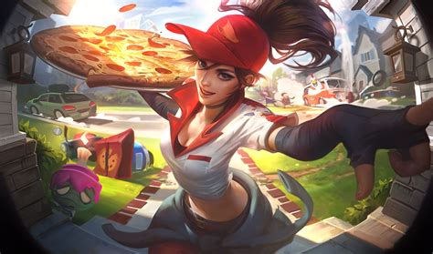 Sneaky S Latest Cosplay Is Pizza Delivery Sivir Dot Esports