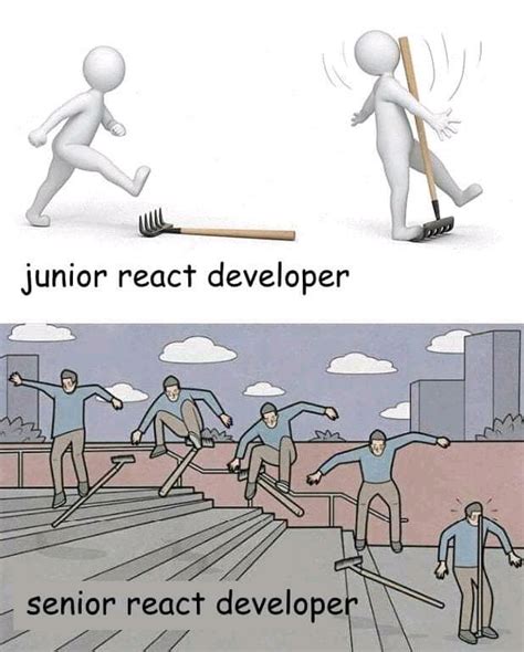 I remember when i had to take that step and the biggest difference is the fact that there is no longer someone above you that can tell you. Junior vs Senior : ProgrammerHumor