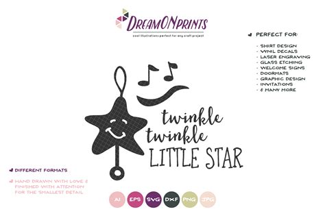 Twinkle Twinkle Little Star Svg Cut File 200930 Cut Files Design