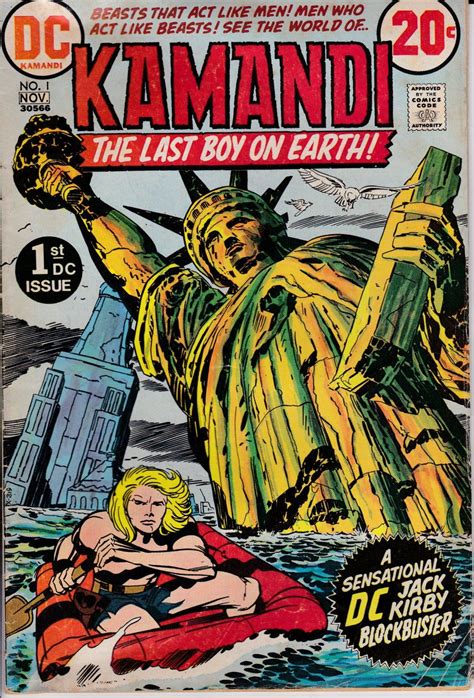 Kamandi The Last Boy On Earth 1 November 1972 Dc Comics Grade Etsy