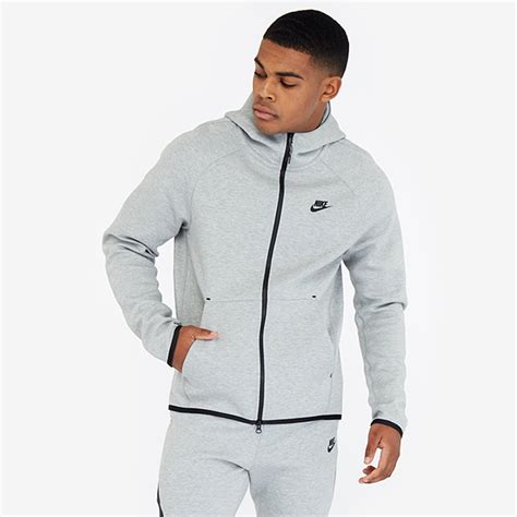 Nike Sportswear Tech Fleece Hoodie Black Tops Mens Clothing Pro