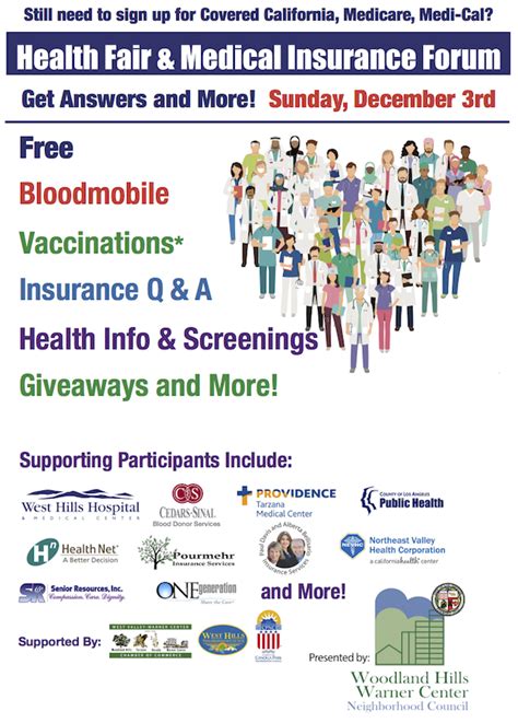 Choosing a hospital insurance policy can be confusing. A Health Fair & Medical Insurance Education Forum Presented by the Woodland Hills-Warner Center ...