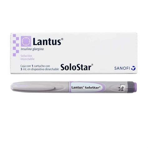 Lantus Solostar Insulin Pen 100uml Slow Acting Insulin