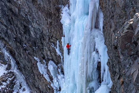 The Climbing Popularity Of Scaling Frozen Waterfalls In Newfoundland