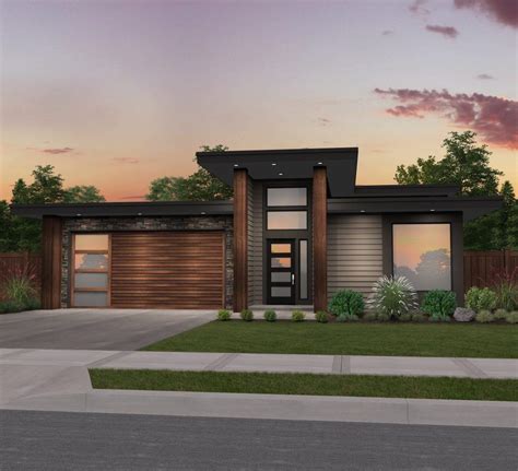 While your choice of roof will ultimately come down to personal. X-18-A | Modern Shed Roof House Plan by Mark Stewart Home ...