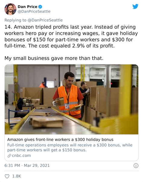 Guy Lists 40 Ways In Which Amazon Exploits Its Employees And Its