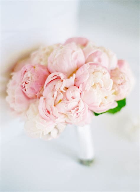 Pink Peony Bridal Bouquets Fashionable Hostess