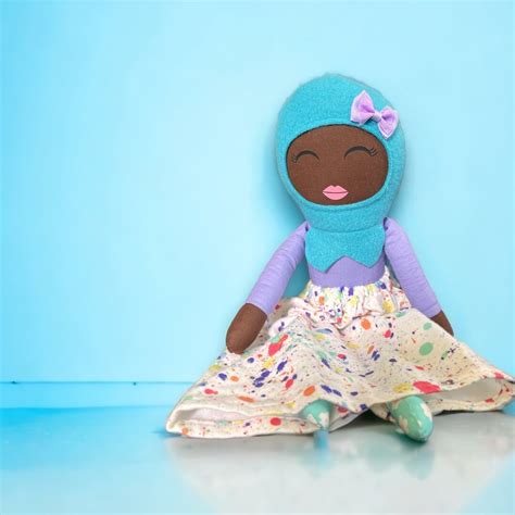 Muslim Doll Hijabi Doll Hijab Doll Cloth Doll Handmade Etsy