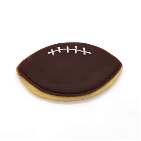 Football Shortbread Cookie Platters Chocolates