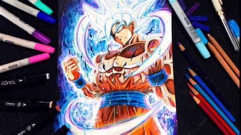 Drawing Goku Mastered Ultra Instinct By Gokuxdxdxdz On Deviantart