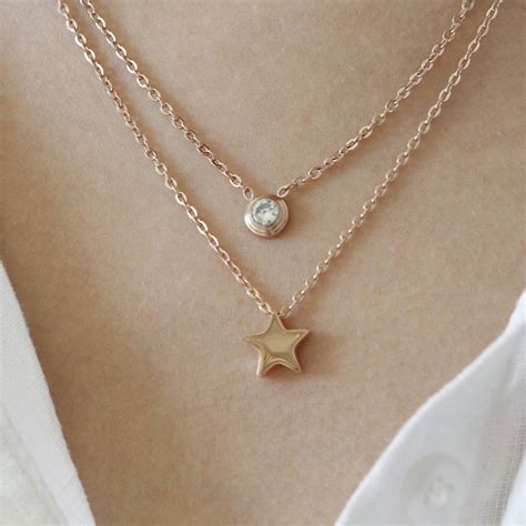 Shop stella & dot for jewelry, bags, accessories, and clothing for trendy women. rose gold layered necklace by attic | notonthehighstreet.com