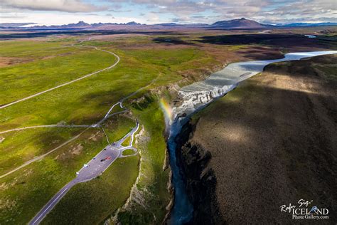 Gullfoss In Hvítá River │ Iceland Landscape Waterfall Photo